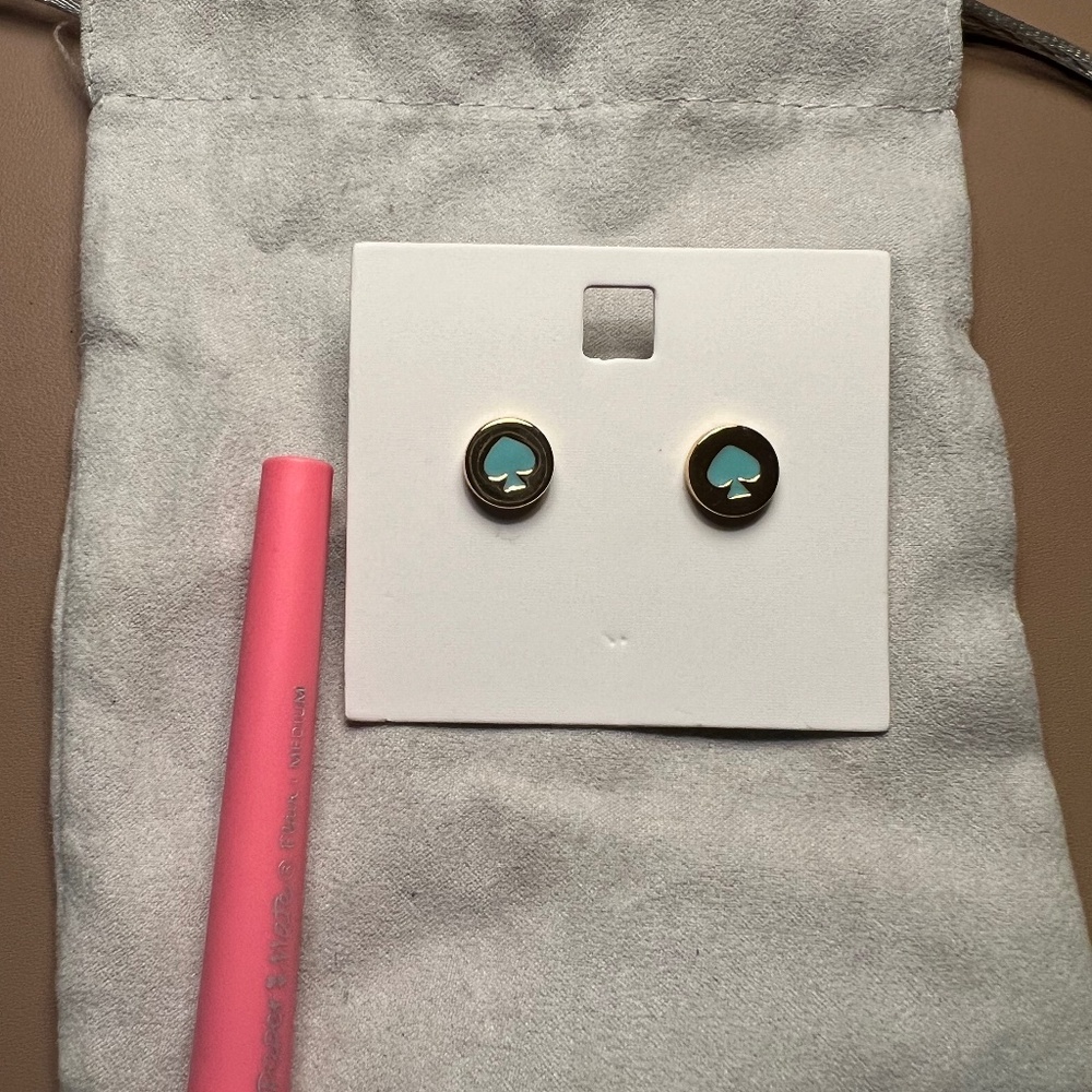 Kate Spade enamel studs